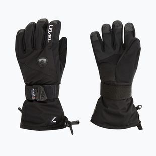 Guanti da snowboard da uomo Level Fly 2021 nero