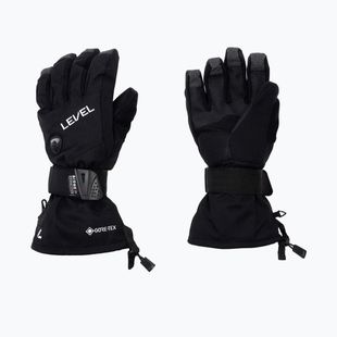 Guanti da snowboard Level Half Pipe Gore-Tex da uomo 2021 nero