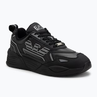 EA7 Emporio Armani Ace Runner Special scarpe triple nero / argento