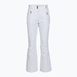 Pantaloni da sci donna EA7 Emporio Armani Ski Cortina Toray bianco