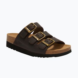 Ciabatte da donna Scholl Rio Wedge Ad Med dark brown