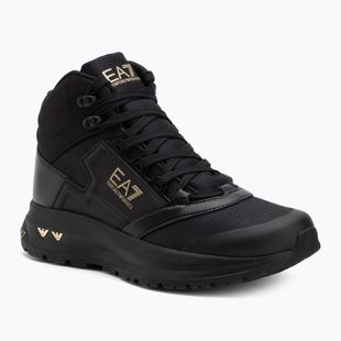 EA7 Emporio Armani Ice Altura, scarpe nere / oro