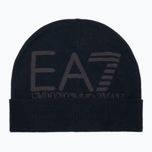 EA7 Emporio Armani Mountain Visibility Beanie asfalto / nero berretto invernale