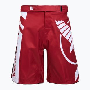 Pantaloncini da allenamento rossi Hayabusa Icon Fight