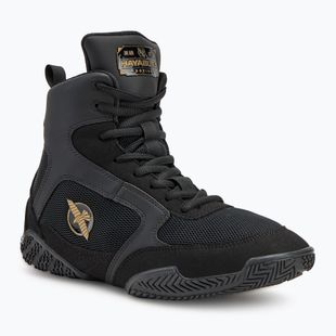 Scarpe da boxe Hayabusa Pro Boxing uomo nero