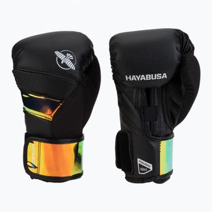 Guanti da boxe Hayabusa T3 nero/iridescente