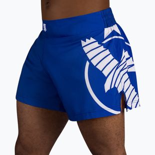Pantaloncini da allenamento Hayabusa Icon Kickboxing da uomo blu/bianco