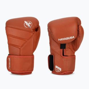 Guanti da boxe Hayabusa T3 Kanpeki in argilla arancione
