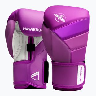 Hayabusa T3 Neon guantoni da boxe viola neon