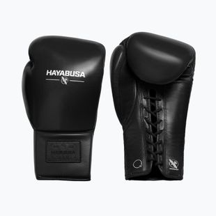Guantoni da boxe Hayabusa Pro Traditional Horse Hair Lace-Up black