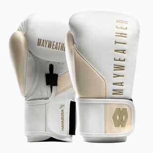 Guantoni da boxe Hayabusa Mayweather Champ bianco/oro