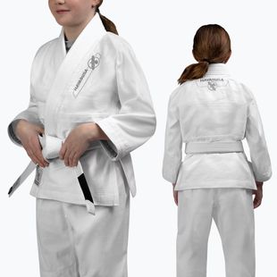 GI per bambini Brazilian jiu-jitsu Hayabusa Essential bianco