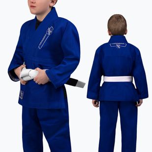 GI per bambini Brazilian jiu-jitsu Hayabusa Essential blu
