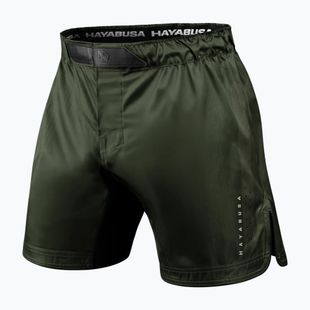 Pantaloncini da allenamento uomo Hayabusa Apex Fight 3/4 green