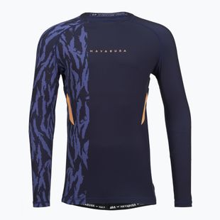 Rashguard a maniche lunghe da uomo Hayabusa Apex Rash Guard navy/orange
