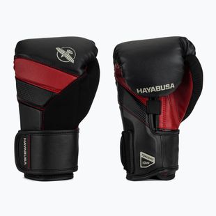 Guanti da boxe Hayabusa T3 nero/rosso