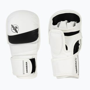 Guanti da grappling Hayabusa T3 Hybrid bianco/nero