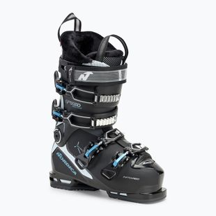 Scarponi da sci da donna Nordica Speedmachine 3 75 W nero/bianco/azzurro