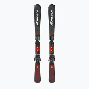 Sci alpini da bambino + attacchi Nordica Team JR (110-150) + J7.0 FDT black/red