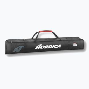 Sacca porta sci Nordica Single Ski Bag (Eco Fabric) black/white/red