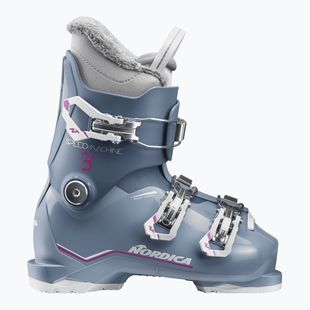Scarponi da sci bambini Nordica Speedmachine J 3 blue/light blue/fucsia