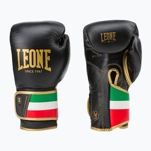 Guantoni da boxe LEONE 1947 Italia '47 nero