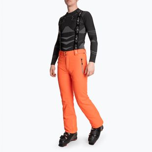 Pantaloni da sci CMP da uomo 3W04467 fanta fluo