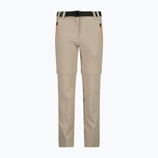 Pantaloni da trekking da bambino CMP 3T51445 Zip Off sabbia