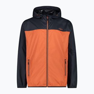 CMP 32X5807 Rain Fix Hood Uomo Giacca da pioggia ruggedine