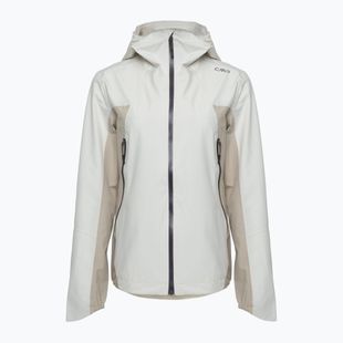 CMP giacca da pioggia donna 35Z6176 Fix Hood vaniglia