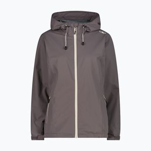 Giacca antipioggia da donna CMP 39X6636 Fix Hood terra