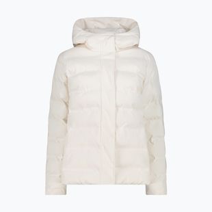 Giacca imbottita donna CMP 35K3666 Fix Hood chalk white/blue ink