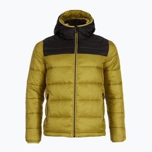 Giacca imbottita da uomo CMP 35K3747 Fix Hood golden green