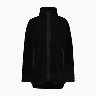 Cappotto da donna CMP 35P3846 Long Teddy Highloft nero