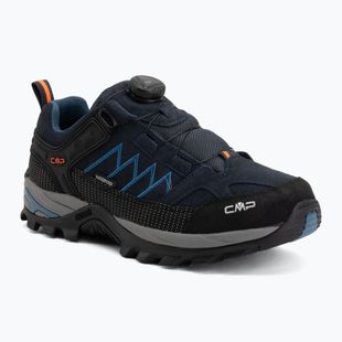Scarpe da trekking uomo CMP Rigel Low Fitgo Wp b.blue/flash orange