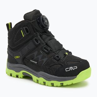 Scarpe da trekking per bambini CMP Kiruna Mid Fitgo Fleece Wp lead/acid