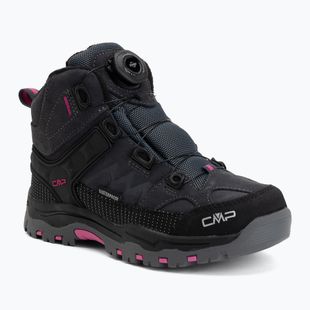 Scarponcini da trekking per bambini CMP Kiruna Mid Fitgo Fleece Wp antracite/festival