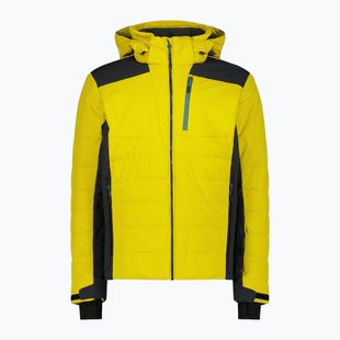 Giacca da sci uomo CMP 35W0127 Zip Hood gold green