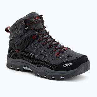 Scarpe da trekking junior CMP Rigel Mid Wp grey/ferrari