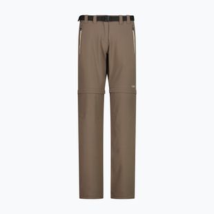 Pantaloni da trekking da donna CMP 3T51446 Zip Off toffee