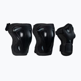 Set di protezione Rollerblade Skate Gear nero