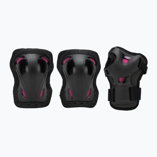 Rollerblade Skate Gear W set di protezioni da donna nero/raspberry