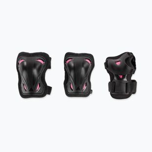Rollerblade Skate Gear W set di protezioni da donna nero/raspberry