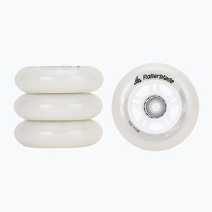 Rollerblade Moonbeams Led Ruote 80 mm/82A 4 pezzi bianco.