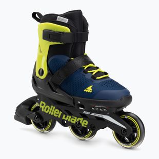 Pattini per bambini Rollerblade Microblade 3WD Jr blue royal/lime