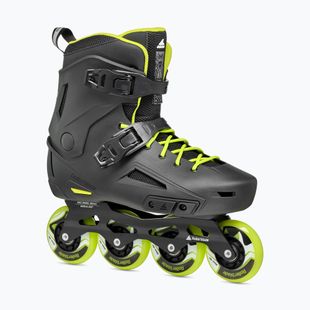 Pattini a rotelle Rollerblade Lightning nero/lime da uomo
