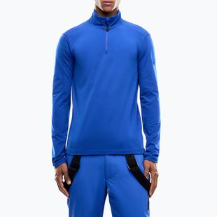 Felpa da sci uomo EA7 Emporio Armani Pure Powerstretch T-Top Half Zip new royal