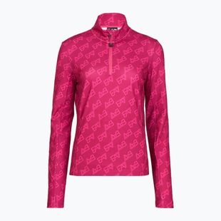 Felpa da sci donna EA7 Emporio Armani Pure Powerstretch T-Top Half Zip fancy vivacious mono