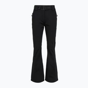 Pantaloni da sci da donna EA7 Emporio Armani Pure Softshell Waisted black