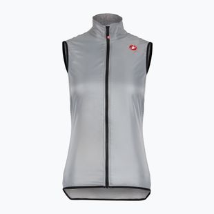 Gilet da ciclismo donna Castelli Aria W grigio argento